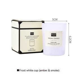 Indoor Aromatherapy Long-lasting Handmade Candle (Option: 140g-Amber Smoke)