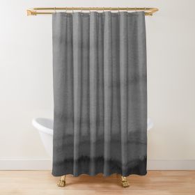 Sage Green Watercolor Ombre Shower Curtain Bathroom Fabric (Option: 4 W90xH180cm)