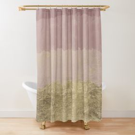 Sage Green Watercolor Ombre Shower Curtain Bathroom Fabric (Option: 1 W120xH180cm)